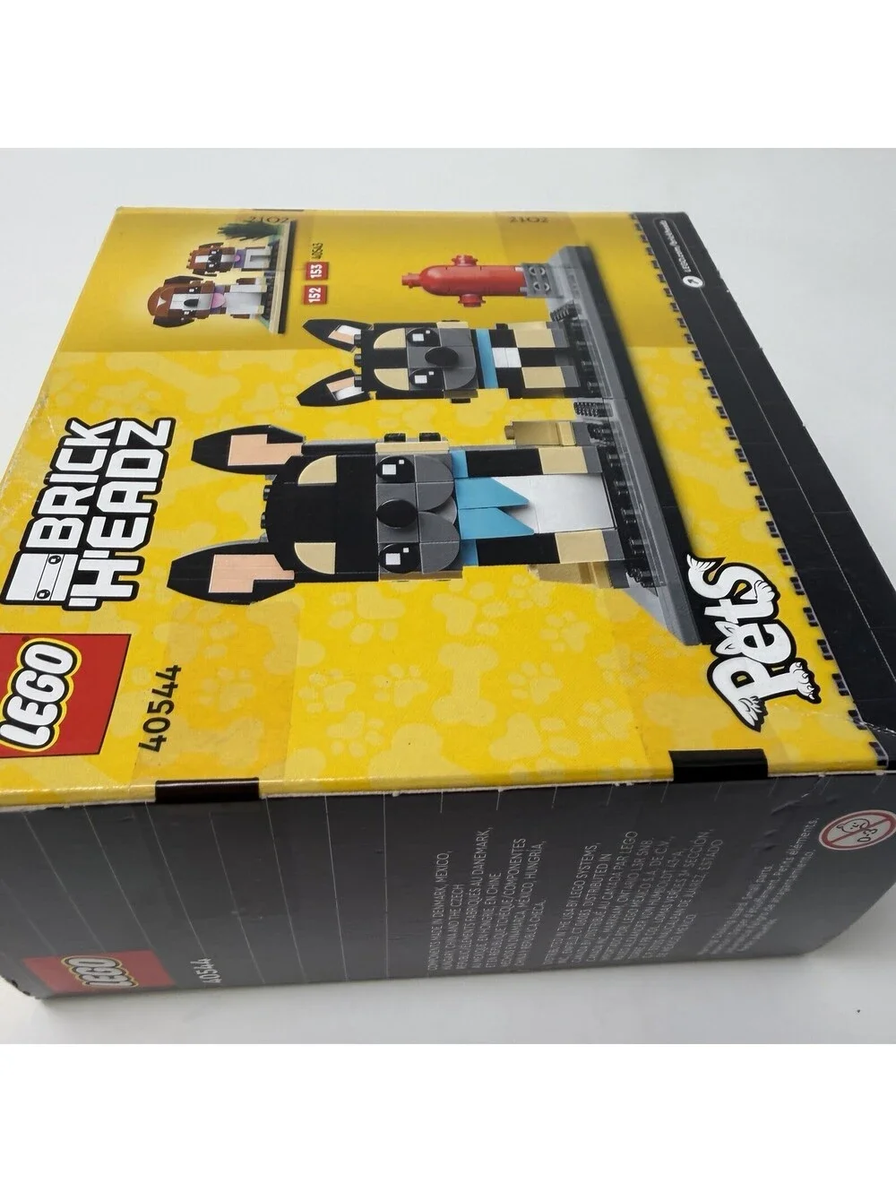 LEGO BrickHeadz Pets #154 #155 French Bulldog & Puppy (40544) 237 Pcs SEALED NEW